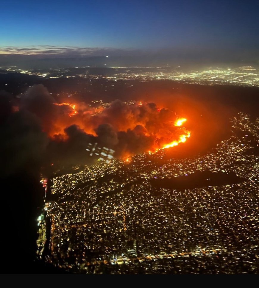 Unbelievable Video Captures LA Fire Engulfing Home