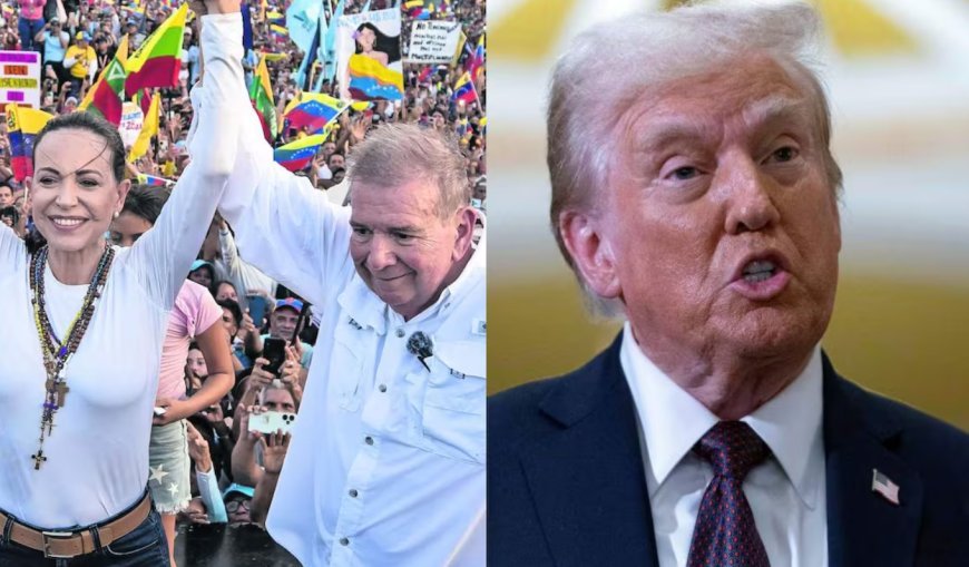 Trump reconhece Edmundo Gonzalez como presidente eleito da Venezuela