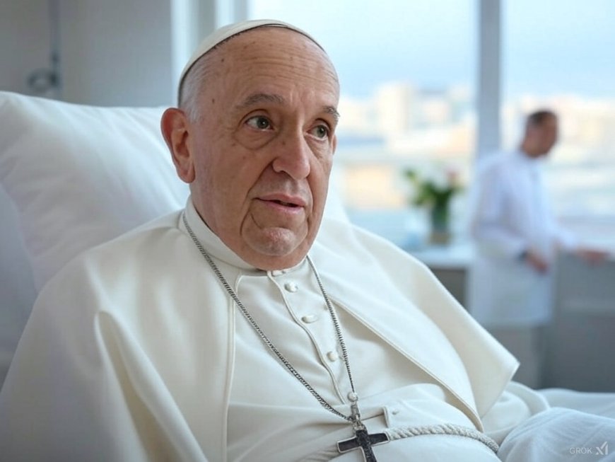 Pope Francis shows improvement after pneumonia diagnosis, Vatican says