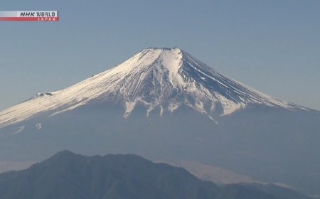 Japón refuerza su preparación ante una posible erupción del Monte Fuji