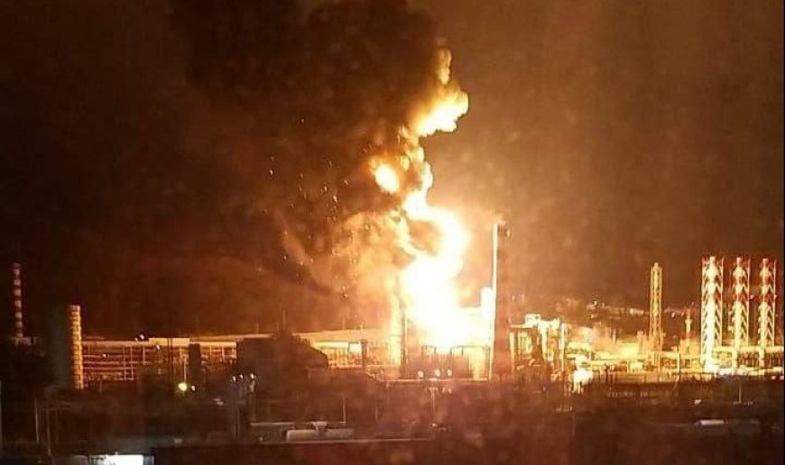 Kamikaze drone strike hits oil refinery in Ufa, 1,350 km from the front