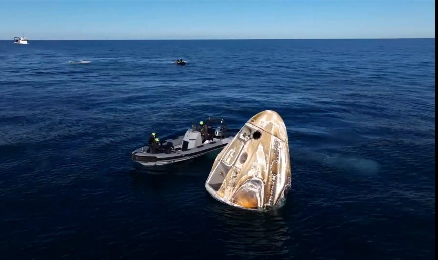 Vuelta a casa: Los astronautas de la NASA regresan a la Tierra tras 9 meses atrapados en el espacio