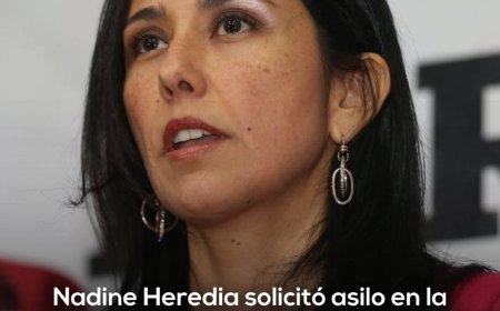 Nadine Heredia pede asilo na Embaixada do Brasil em Lima