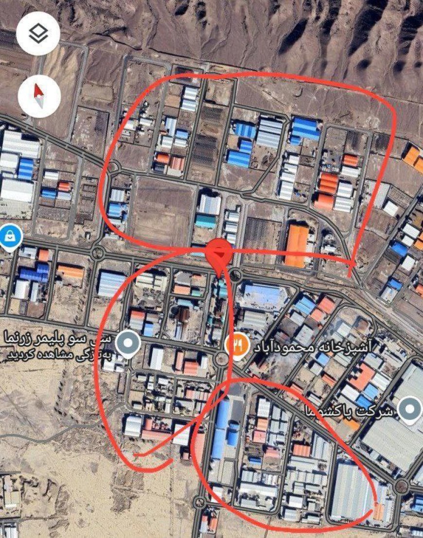 Explosions and large fires rock Mashhad and Mahmoud Abad in Iran