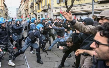 Milan riots after Meloni's Palestine decision reignite debate on Antifa