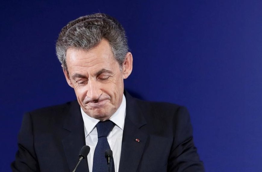Former French President Nicolas Sarkozy Turns Himself In to Serve Prison Sentence