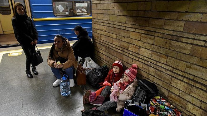 Kyiv Residents Seek Shelter in Metro Stations Amid Threat of New Attacks