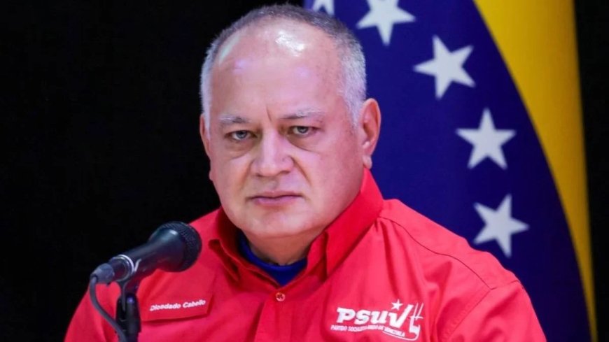 Ministro del Interior venezolano Diosdado Cabello rechaza rumores de traición a Maduro