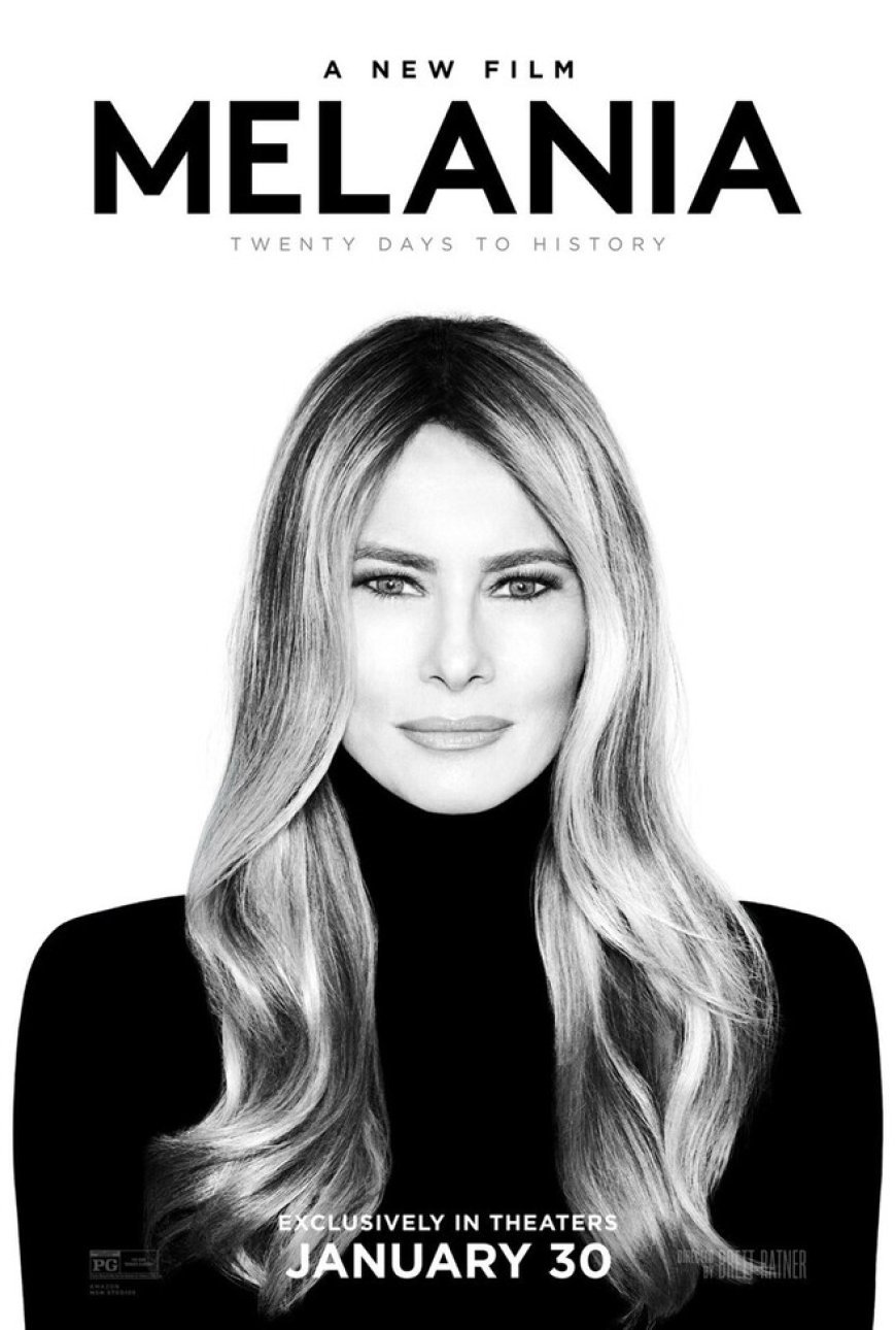 O filme MELANIA terá estreia mundial nos cinemas em 30 de janeiro de 2026