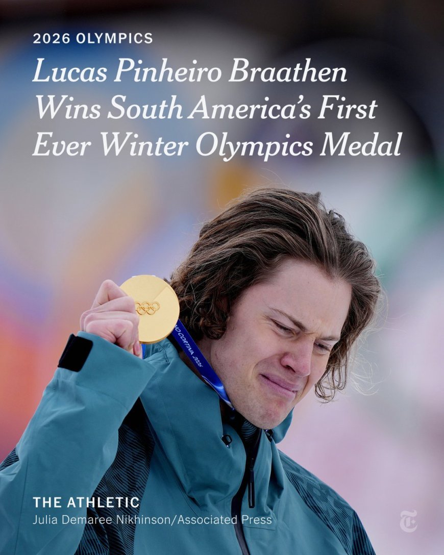 Lucas Pinheiro Braathen Makes History as First South American to Win Winter Olympic Medal