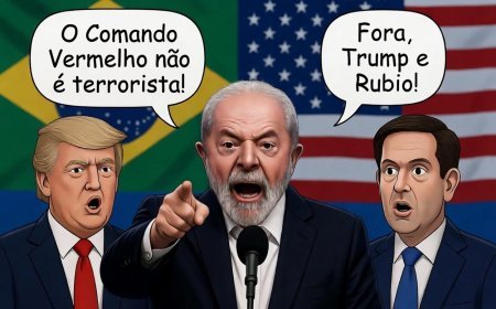 Lula critica Trump e Rubio após EUA classificarem PCC e Comando Vermelho como organizações terroristas