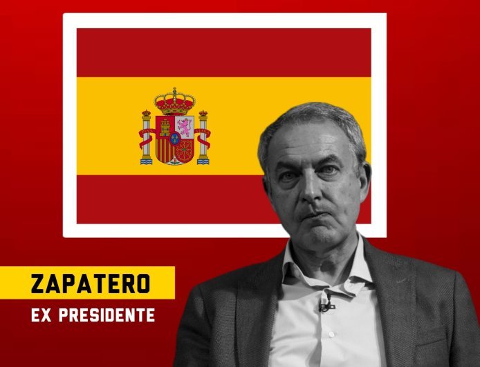 El expresidente del Gobierno español José Luis Rodríguez Zapatero, acusado de organización criminal, tráfico de influencias y falsificación de documentos