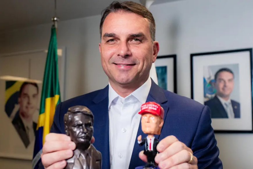 Flávio Bolsonaro: “Con un solo viaje a Estados Unidos, hicimos más por Brasil y por la seguridad de los brasileños que el PT y Lula en 17 años”