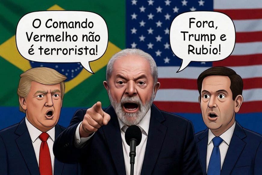 Lula critica a Trump y Rubio tras la clasificación estadounidense del PCC y el Comando Vermelho como organizaciones terroristas