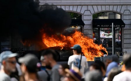 GENEVA MUST NOT BECOME A PLAYGROUND FOR VANDALS: Authorized “No-G7” demonstration degenerates into violence, vandalism, and clashes with police