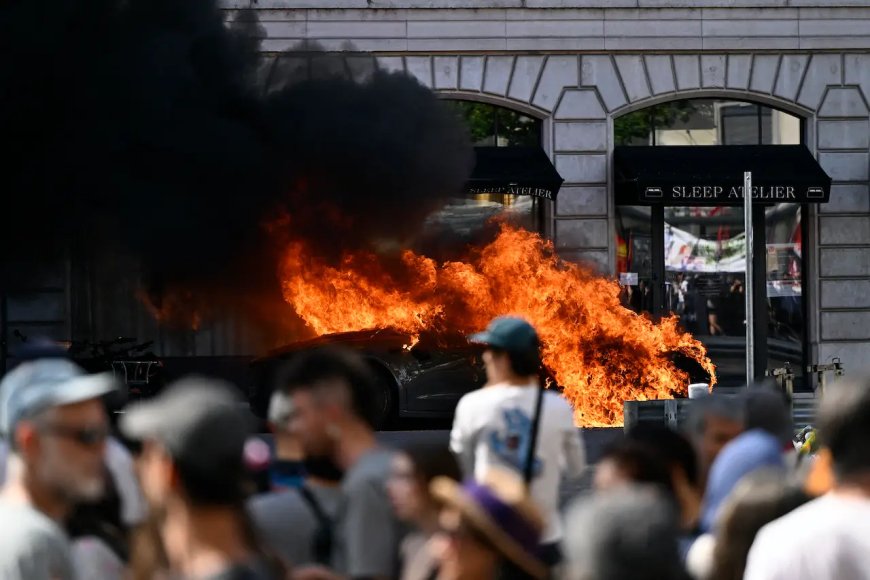 GENEVA MUST NOT BECOME A PLAYGROUND FOR VANDALS: Authorized “No-G7” demonstration degenerates into violence, vandalism, and clashes with police