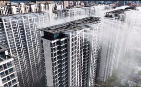 China innovates with mist cooling system in Shanxi: reduces surface temperature by 5-8°C in minutes